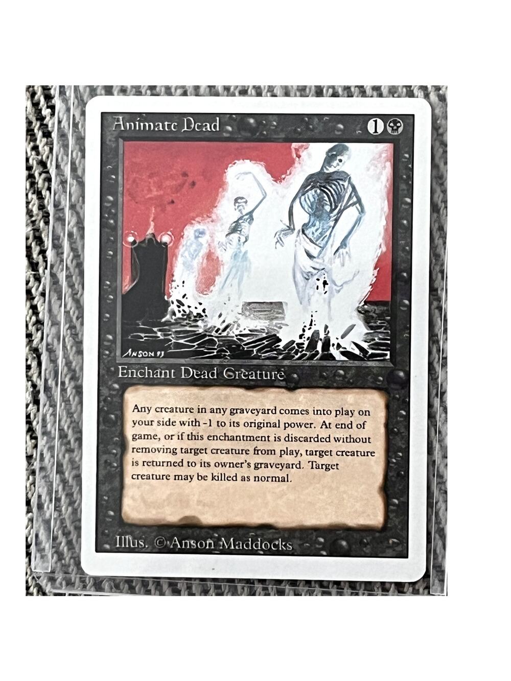 Animated Dead – 1994 Revised Edition – Magic: The Gathering